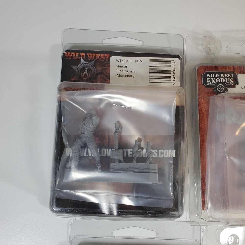 Wild West Exodus Lot 6 Miniatures 35mm Sasha Marcus Rani H Bot 44 Boxer Alpha - Picture 2 of 13